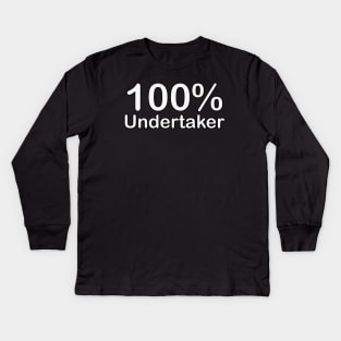 Undertaker, fathers day gifts from wife and daughter. Kids Long Sleeve T-Shirt